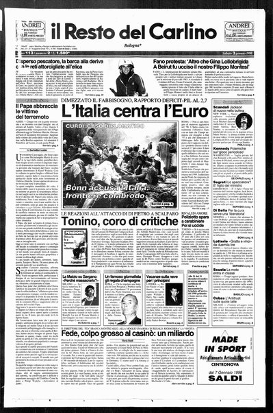 Il Resto del Carlino : giornale dell'Emilia